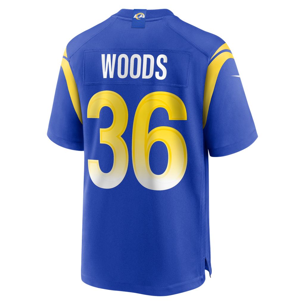 Los Angeles Rams Charles Woods Nike Royal Game Jersey - product image 3