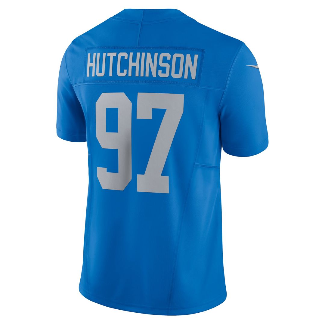 Detroit Lions Aidan Hutchinson Nike Black 2nd Alternate Vapor F.U.S.E. Limited Jersey - product image 9