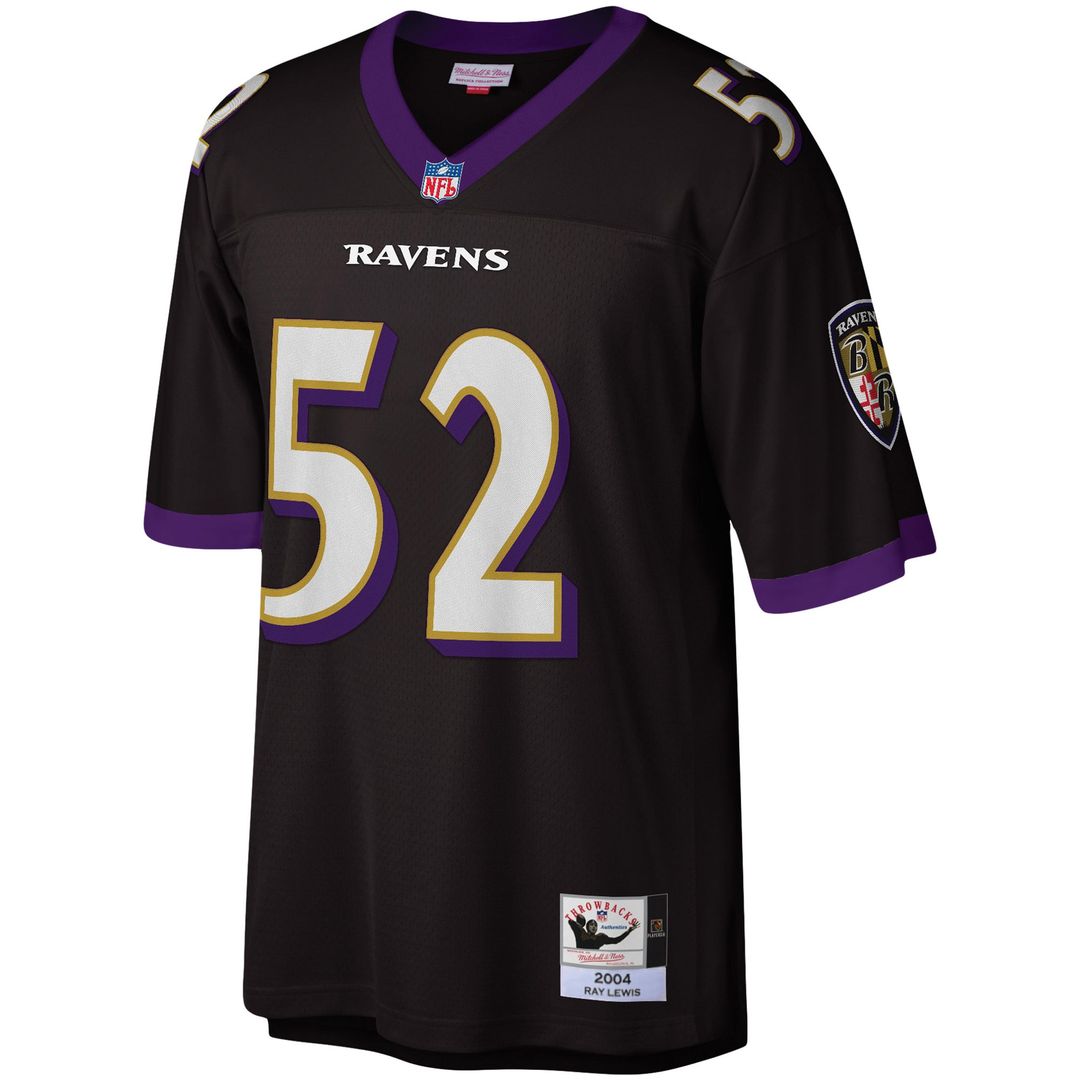 Baltimore Ravens Ray Lewis Mitchell & Ness Black Legacy Replica Jersey - product image 2