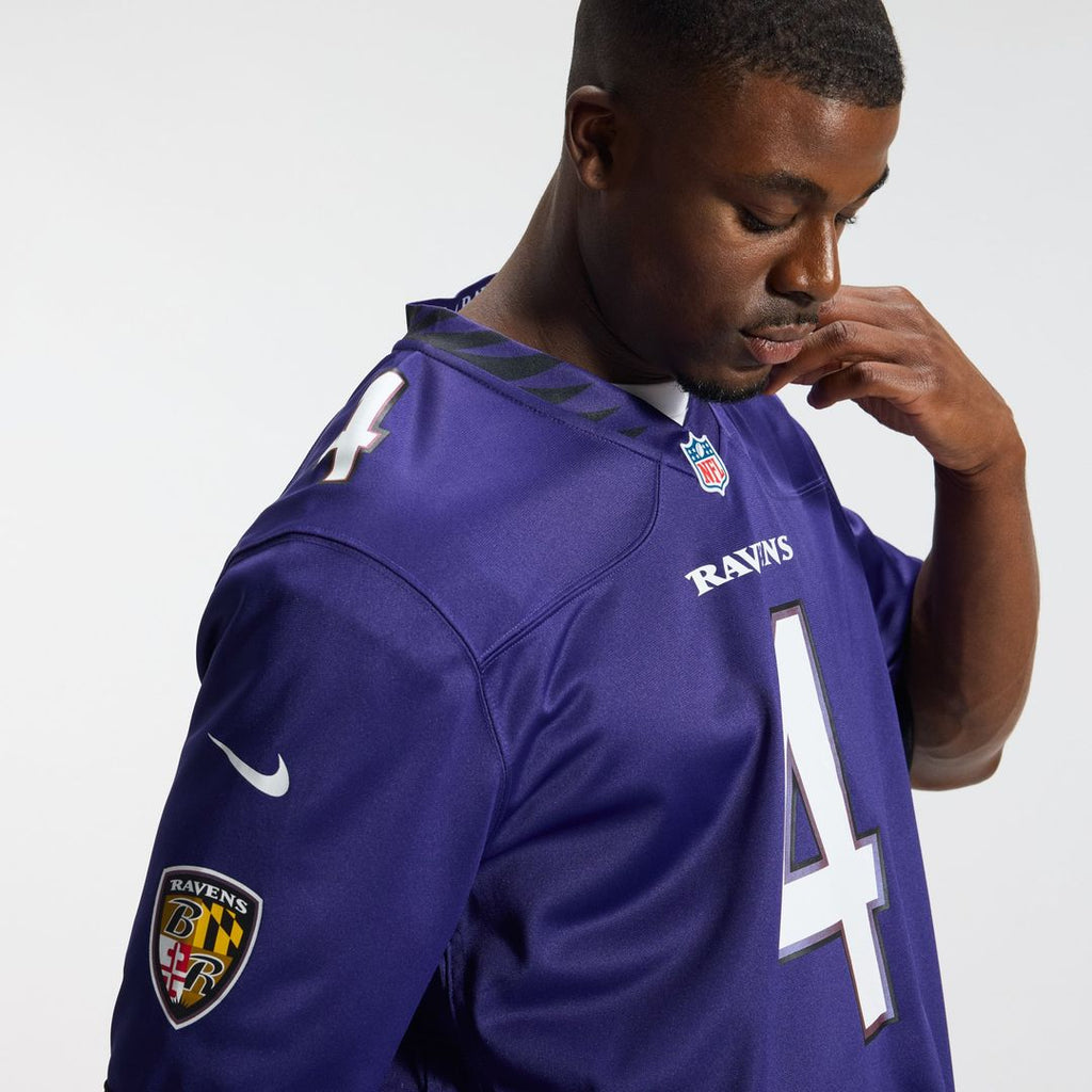 Baltimore Ravens Zay Flowers Nike Purple Team Game Jersey - product image 11
