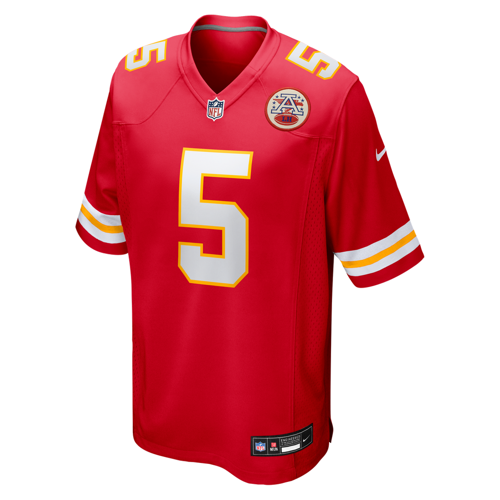 Kansas City Chiefs Mansoor Delane Nike Red Team Game Jersey - product image 4