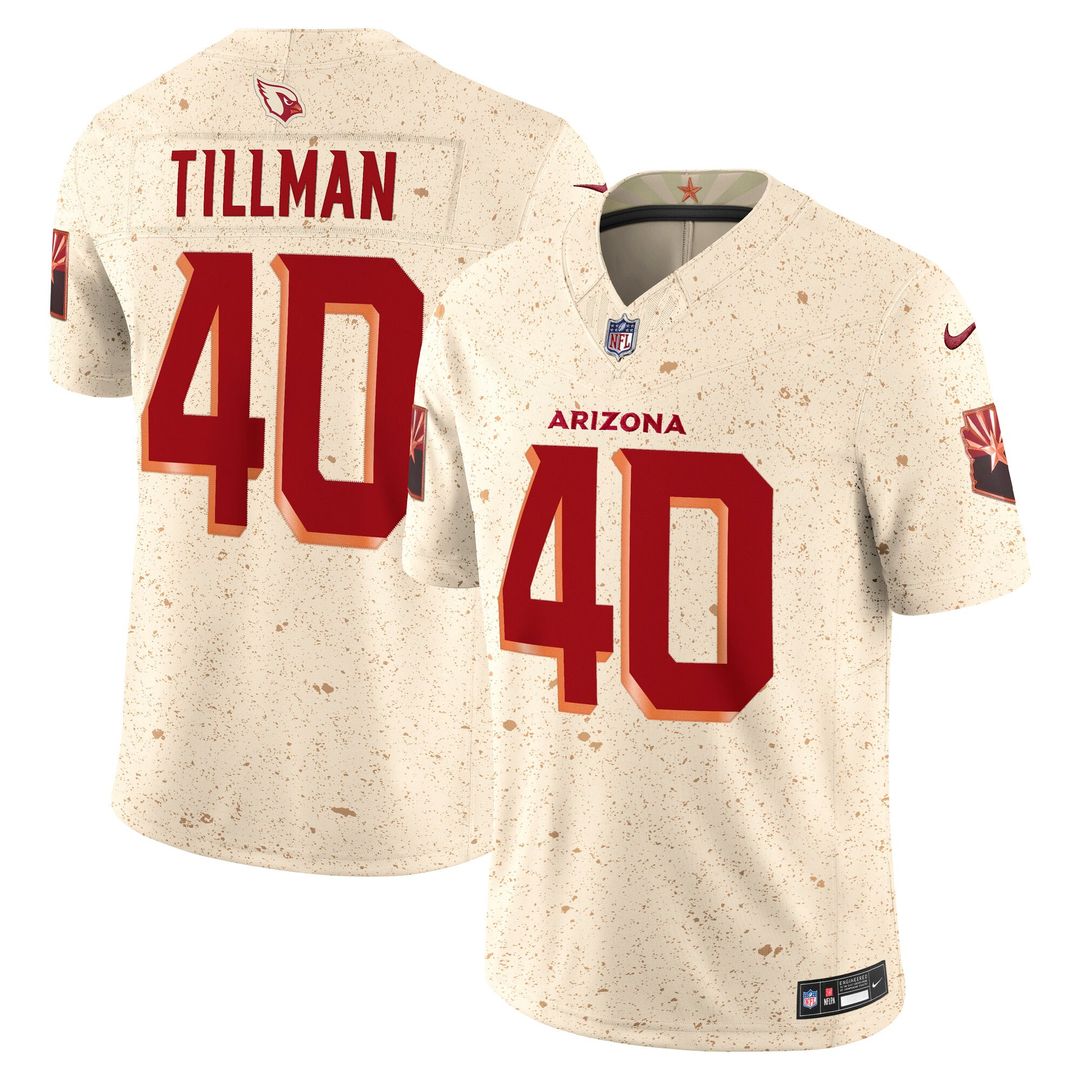 Arizona Cardinals Pat Tillman Nike Natural Rivalries Collection Stitched Limited Jersey - product image 1