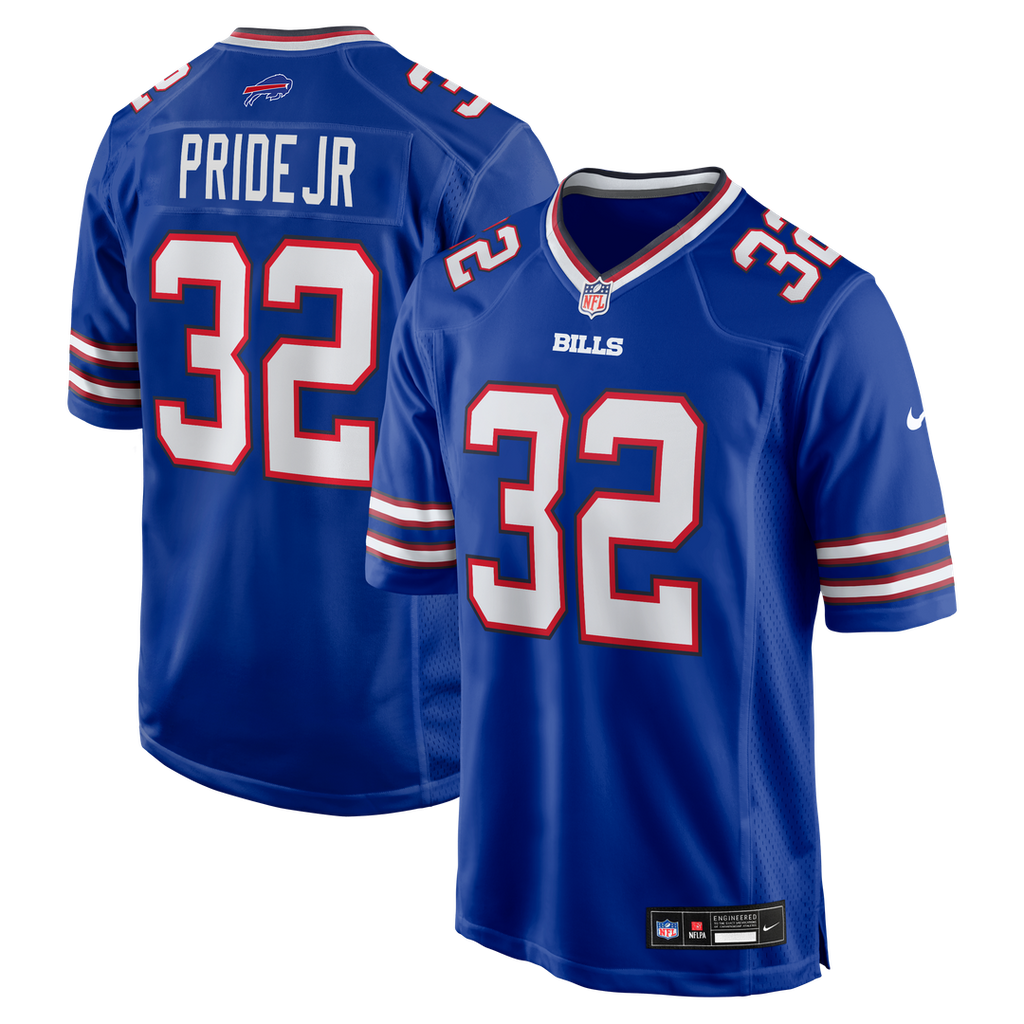 Buffalo Bills Toriano Pride Jr. Nike Royal Team Game Jersey - product image 1