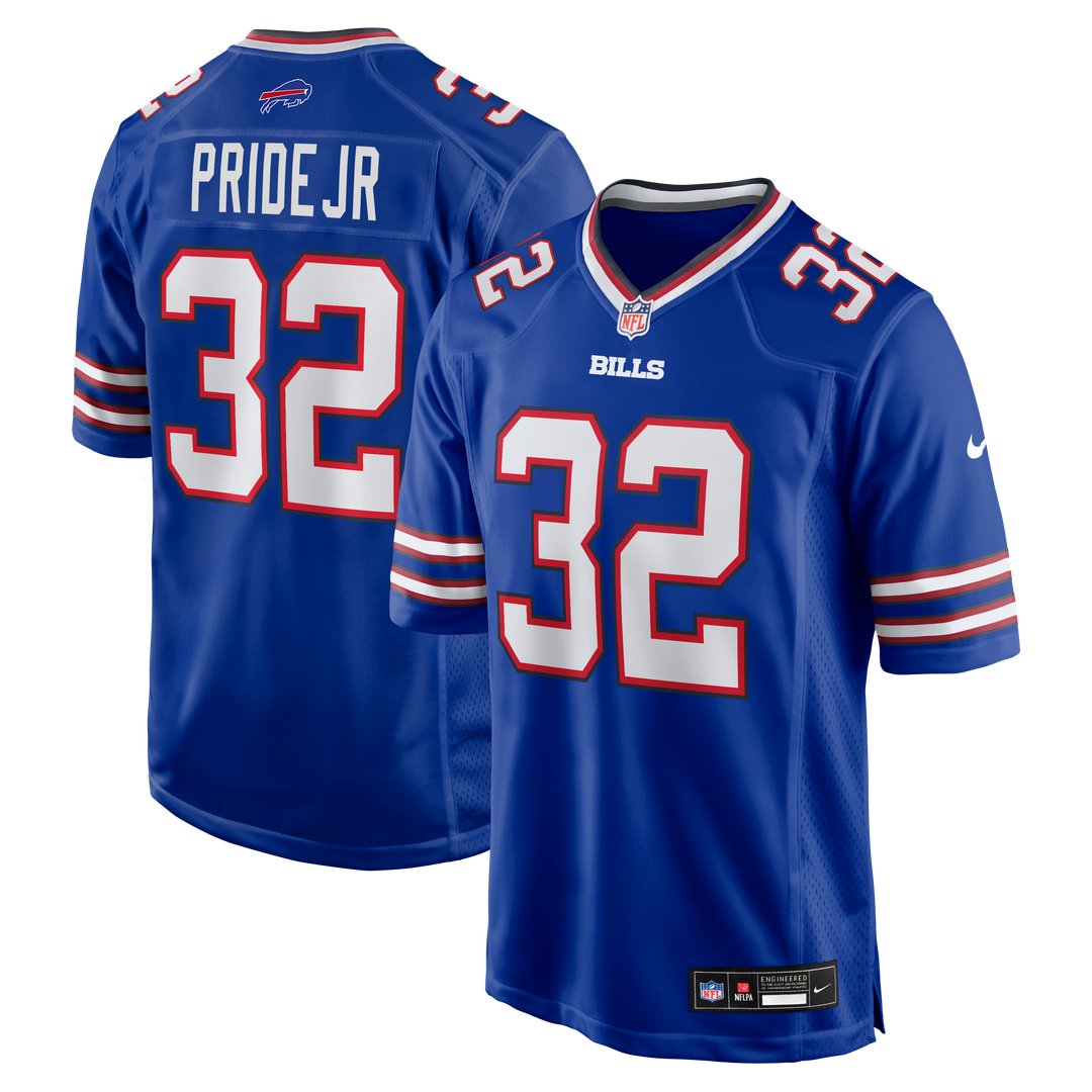 Buffalo Bills Toriano Pride Jr. Nike Royal Team Game Jersey - product image 1