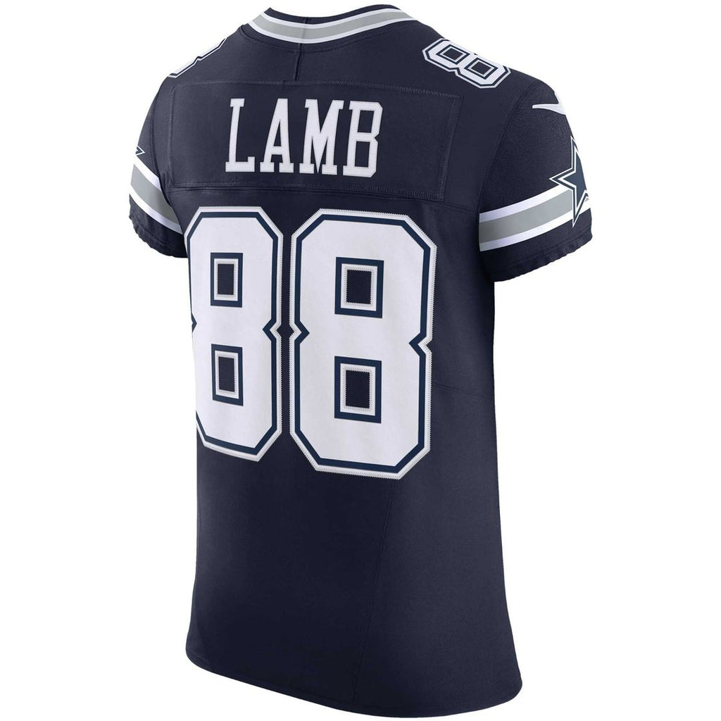 Dallas Cowboys CeeDee Lamb Nike Navy Team Vapor F.U.S.E. Elite Jersey - product image 3
