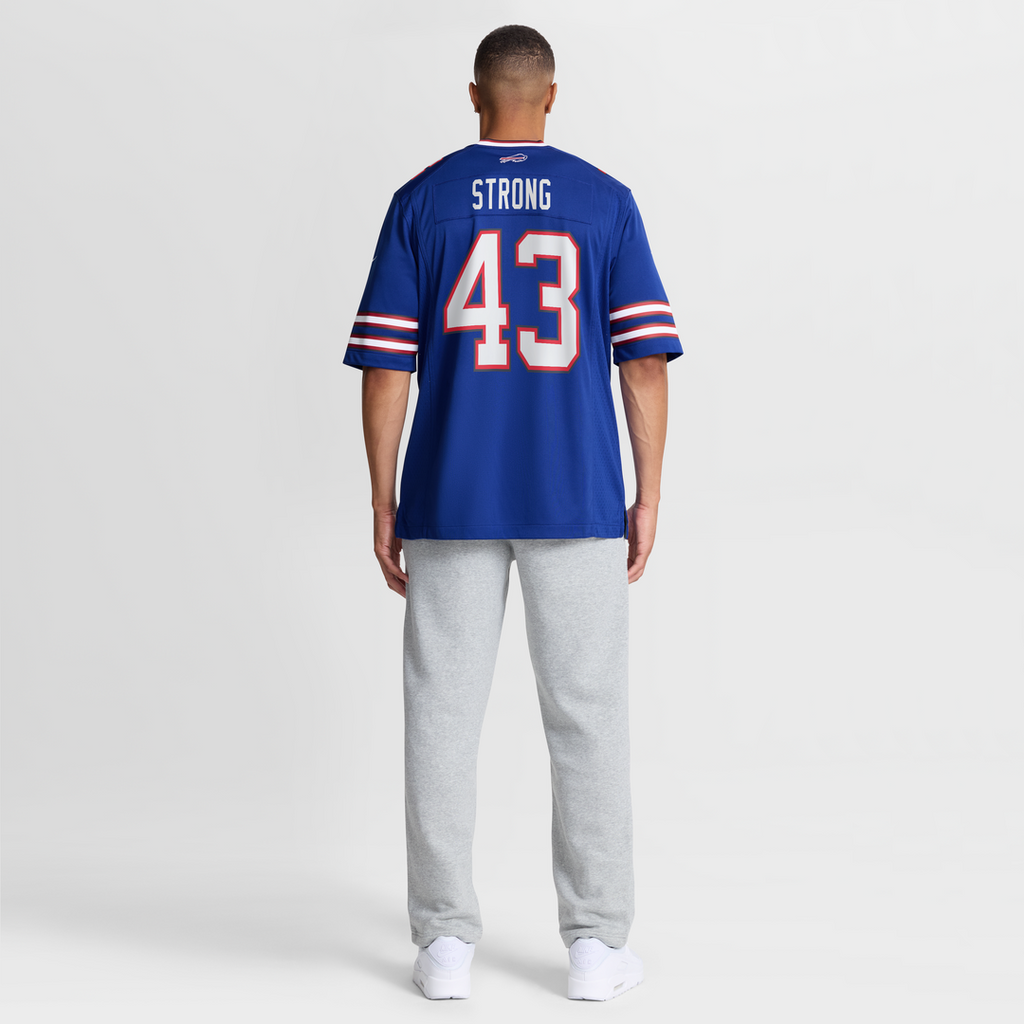 Buffalo Bills Dorian Strong Nike Royal Team Game Jersey - product image 8