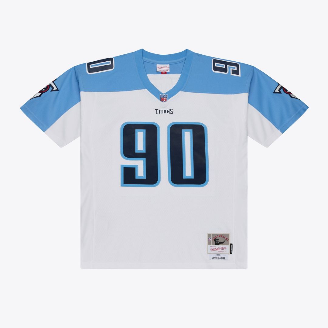 Tennessee Titans Jevon Kearse Mitchell & Ness White Retired Legacy Replica Player Jersey - product image 1