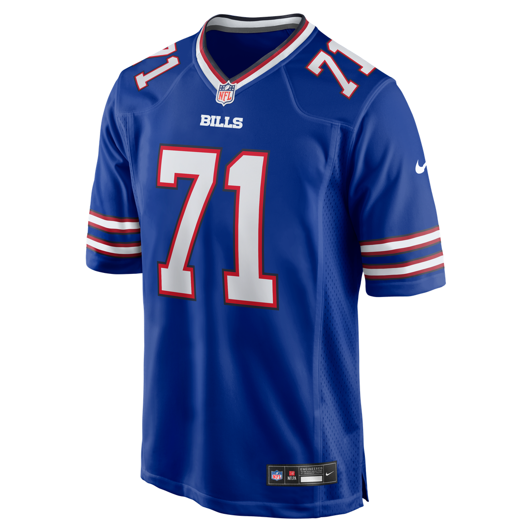 Buffalo Bills Jedrick Wills Jr. Nike Royal Team Game Jersey - product image 4