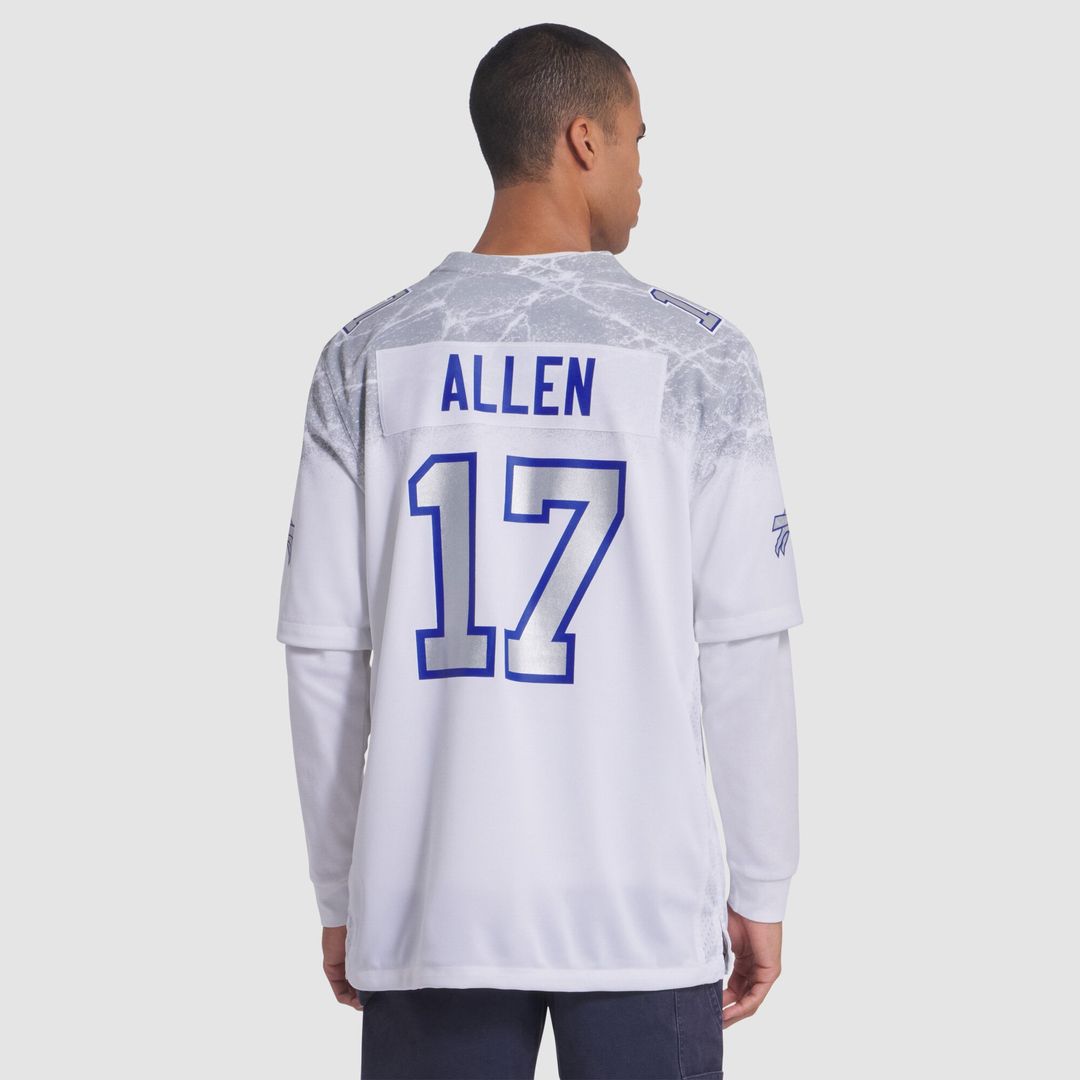 Buffalo Bills Josh Allen Nike White Rivalries Collection Game Jersey - product image 4