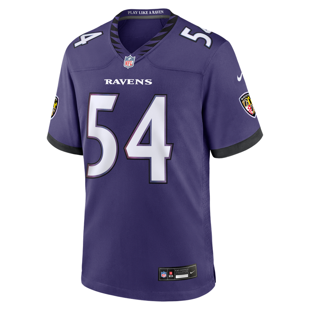 Baltimore Ravens Jovaughn Gwyn Nike Purple Team Game Jersey - product image 2