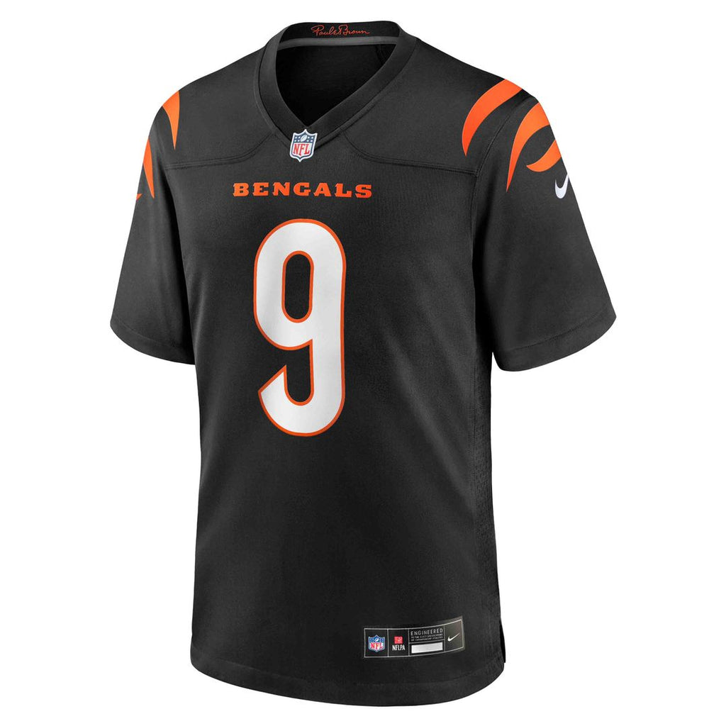 Cincinnati Bengals Joe Burrow Nike Black Player Game Jersey - product image 7