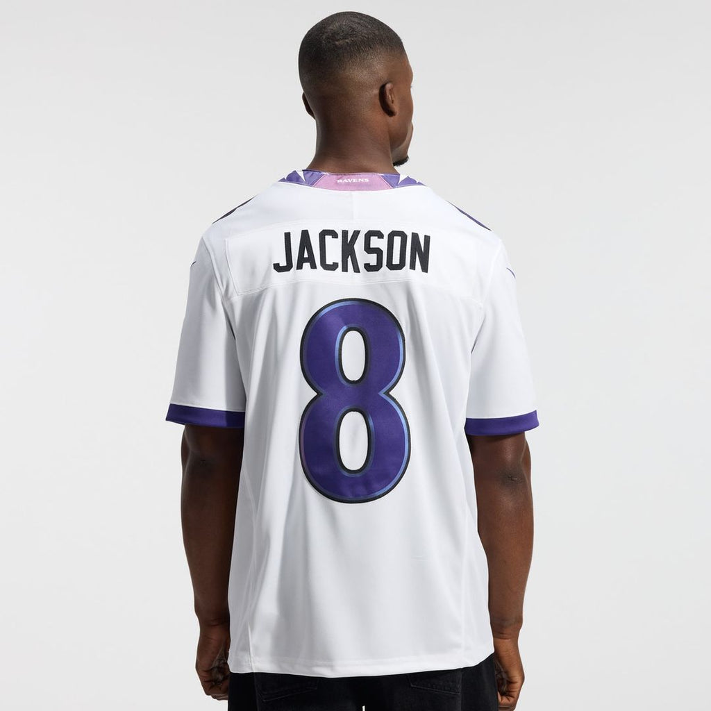 Baltimore Ravens Lamar Jackson Nike White Vapor F.U.S.E. Stitched Limited Jersey - product image 18