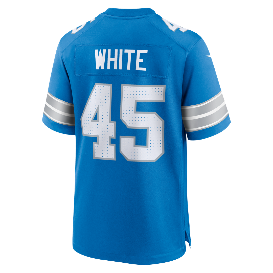 Detroit Lions Devin White Nike Blue Team Game Jersey - product image 5