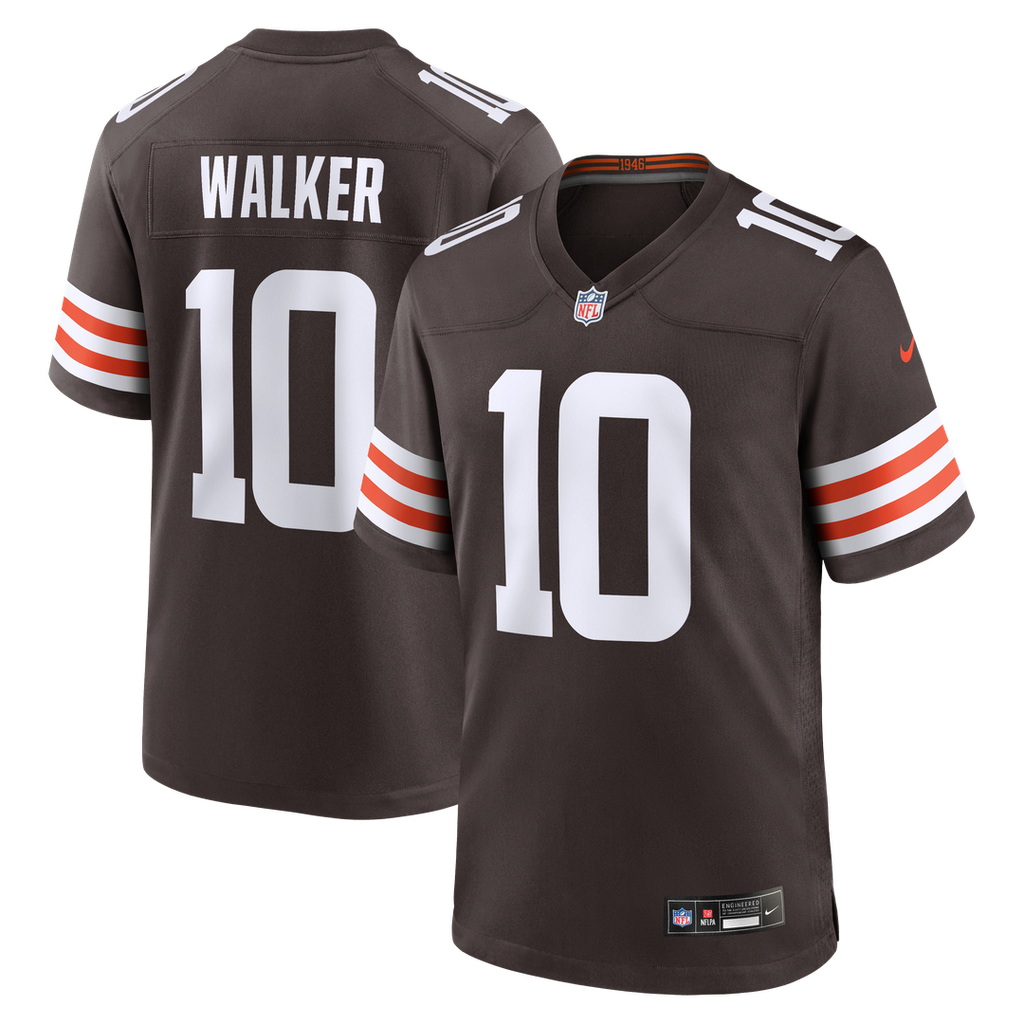 Cleveland Browns Phillip Walker Nike Brown Team Game Jersey - product image 1