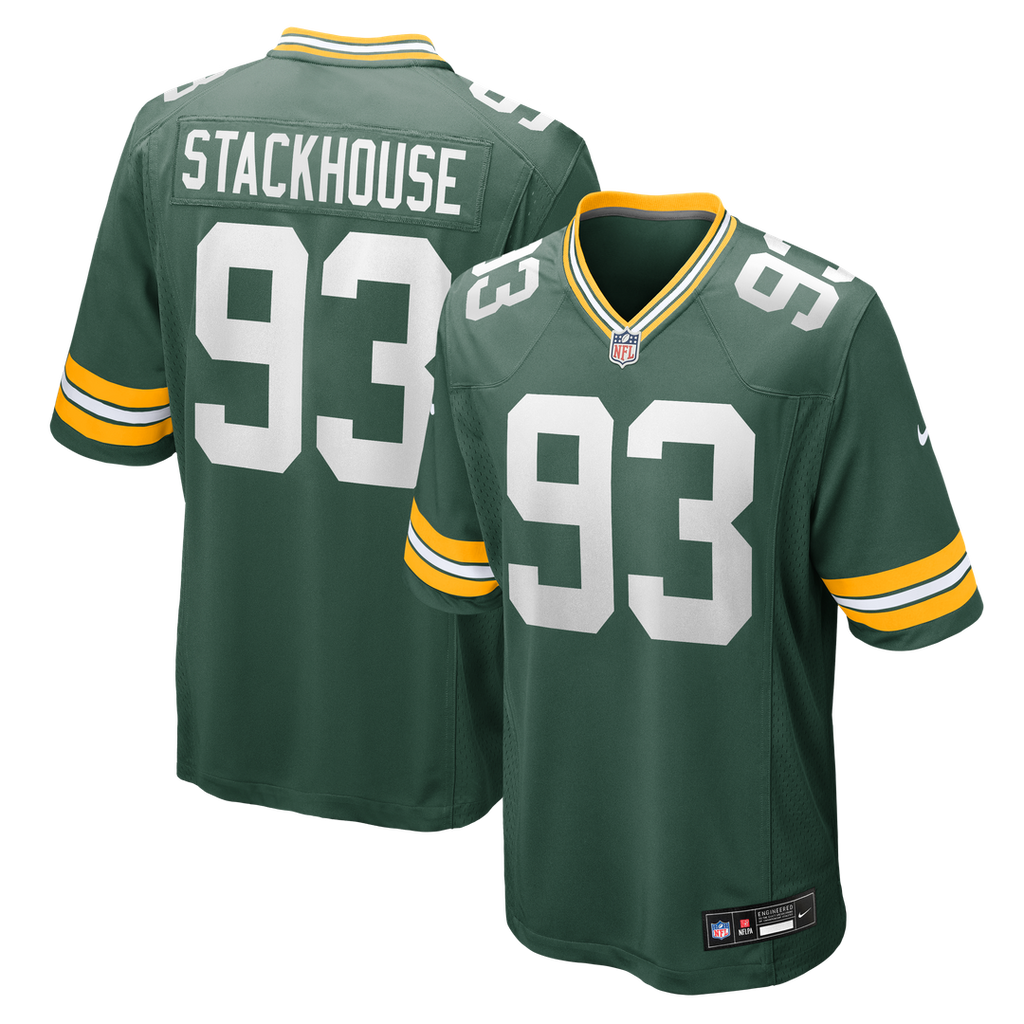 Green Bay Packers Nazir Stackhouse Nike Green Team Game Jersey - product image 1