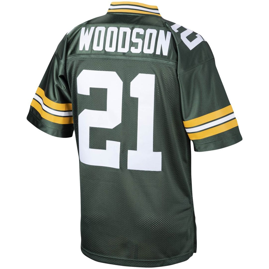 Green Bay Packers 2010 Charles Woodson Mitchell & Ness Green Authentic Throwback Retired Player Jersey - product image 3