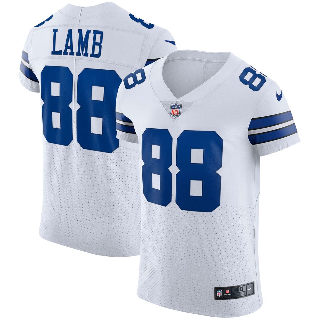 Dallas Cowboys CeeDee Lamb Nike Navy Alternate Vapor Elite Jersey - product image 7