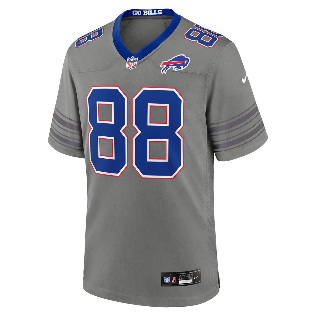 Buffalo Bills Dawson Knox Nike Gray Nickel City Game Jersey - product image 5