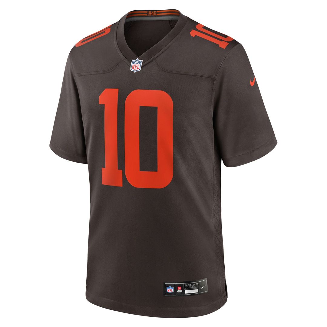Cleveland Browns Quinshon Judkins Nike Brown Alpha Dawg Game Jersey - product image 2