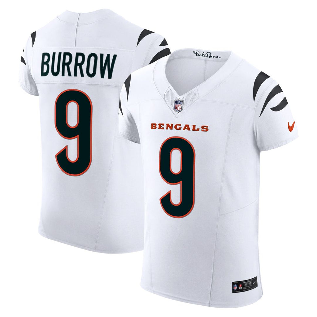 Cincinnati Bengals Joe Burrow Nike White Vapor F.U.S.E. Elite Jersey - product image 1