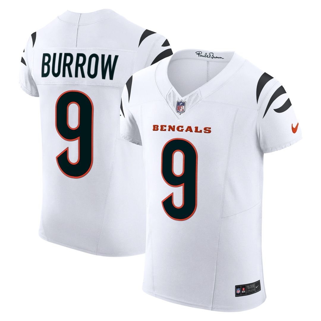 Cincinnati Bengals Joe Burrow Nike White Vapor F.U.S.E. Elite Jersey - product image 1