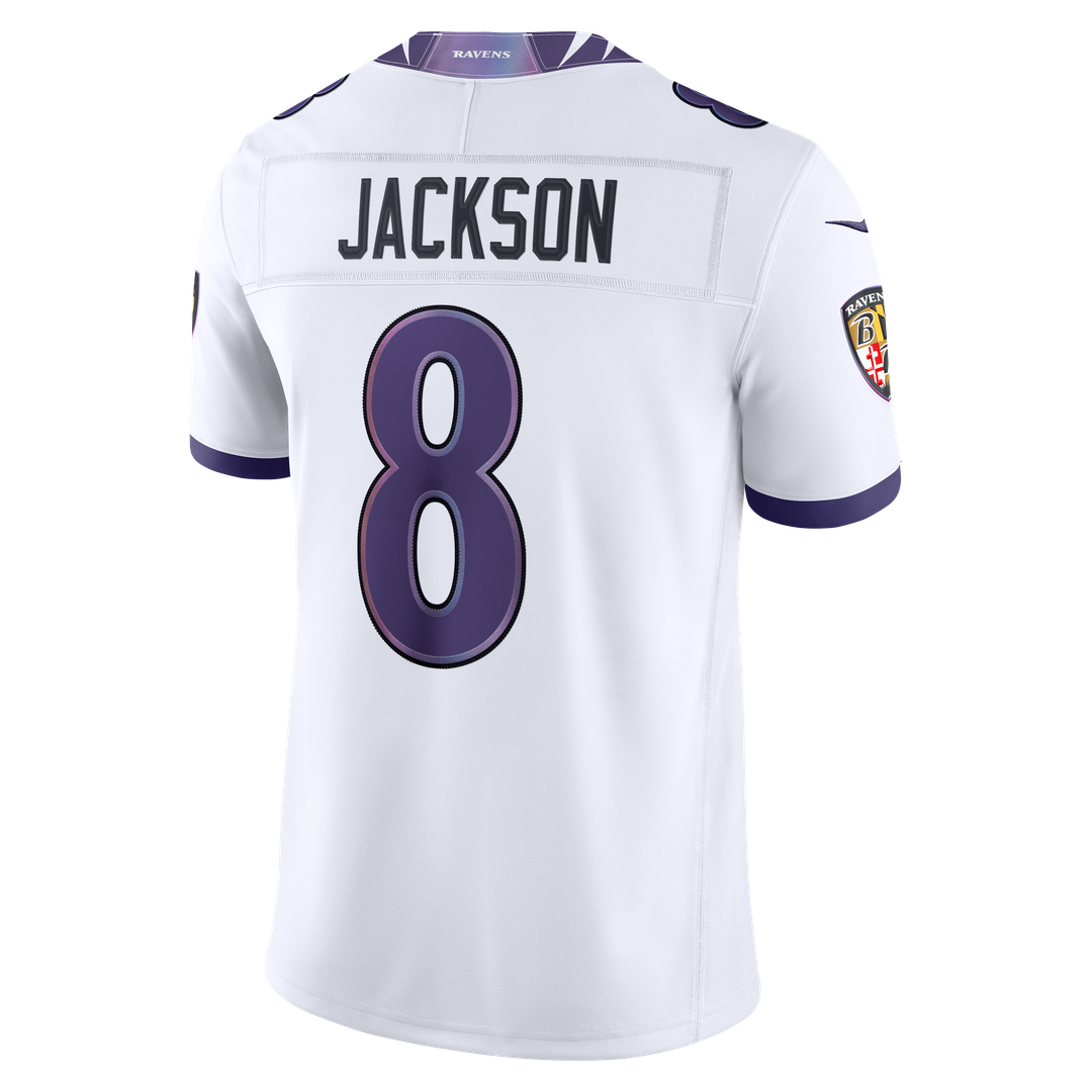 Baltimore Ravens Lamar Jackson Nike White Vapor F.U.S.E. Stitched Limited Jersey - product image 22