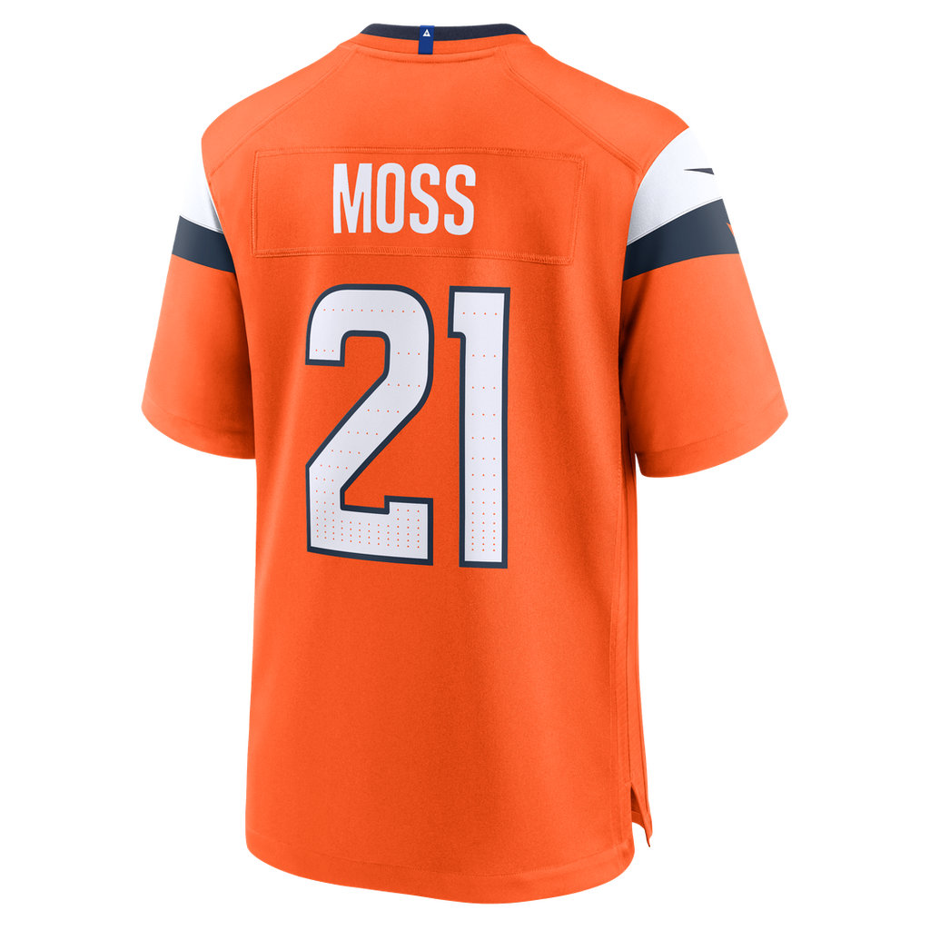 Denver Broncos Riley Moss Nike Orange Team Game Jersey - product image 3