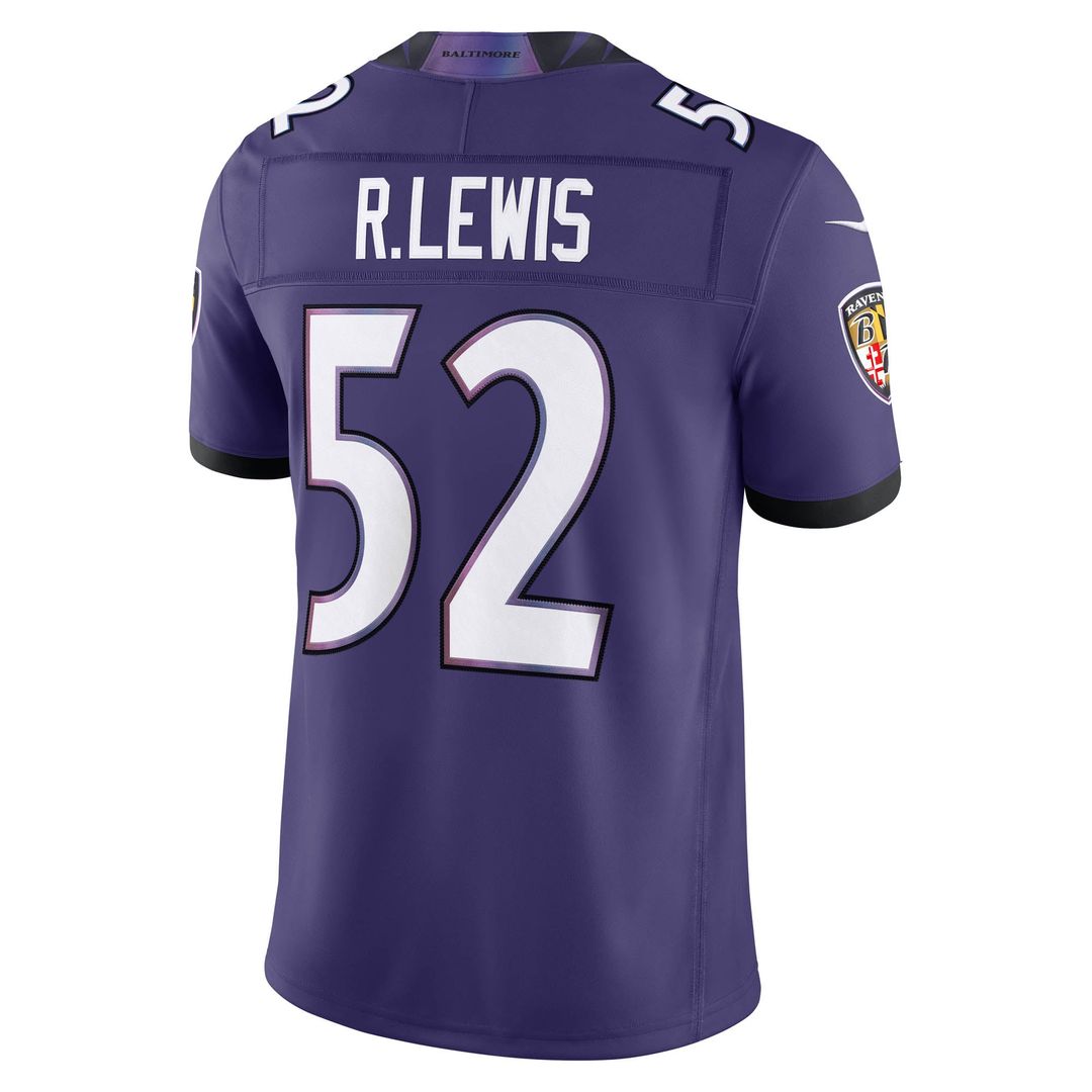 Baltimore Ravens Ray Lewis Nike Black Alternate Vapor F.U.S.E. Stitched Retired Player Limited Jersey - product image 9