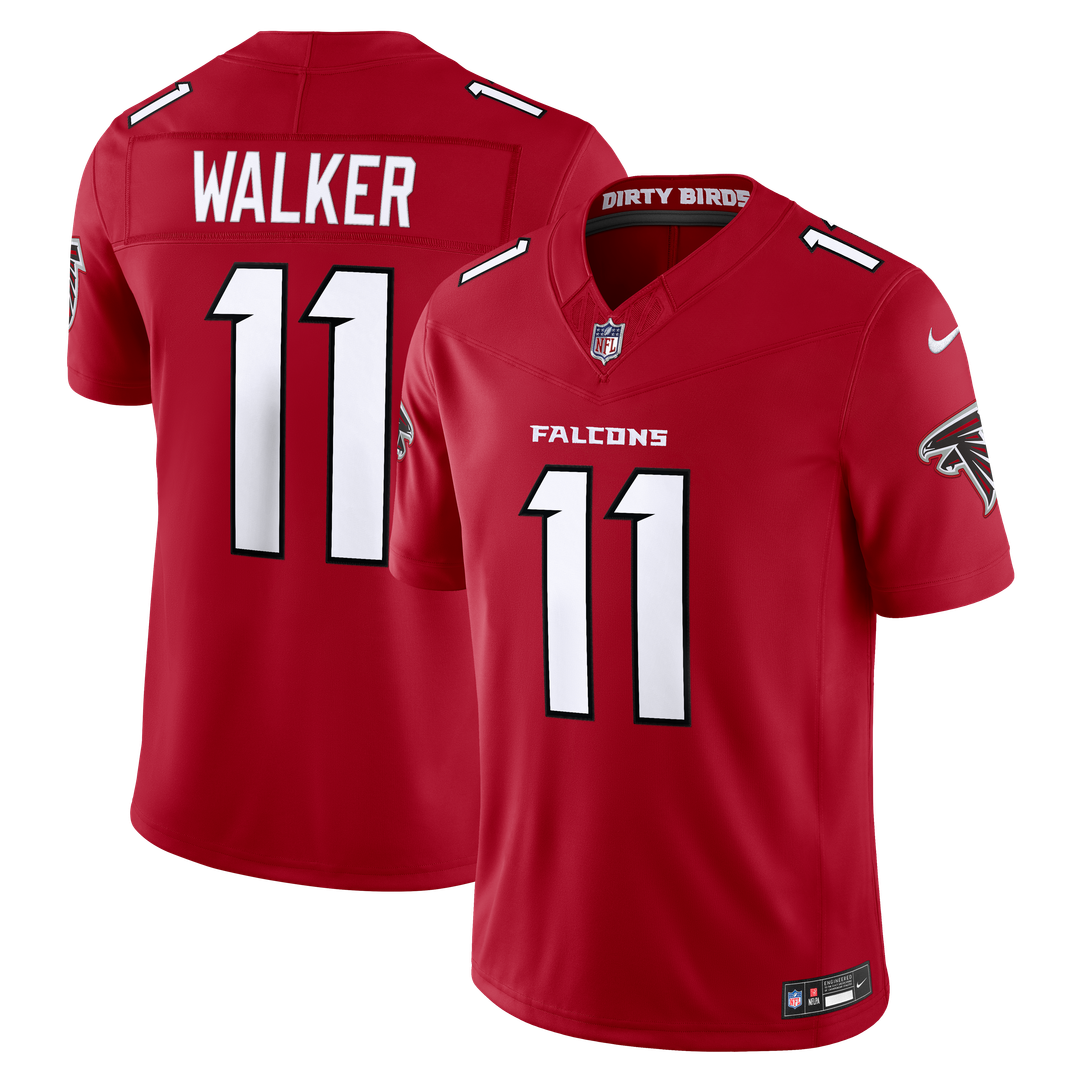 Atlanta Falcons Jalon Walker Nike White Vapor F.U.S.E. Stitched Limited Jersey - product image 17