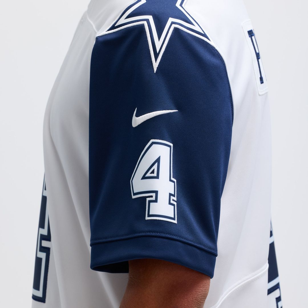 Dallas Cowboys Dak Prescott Nike Navy Vapor Limited Player Jersey - product image 16