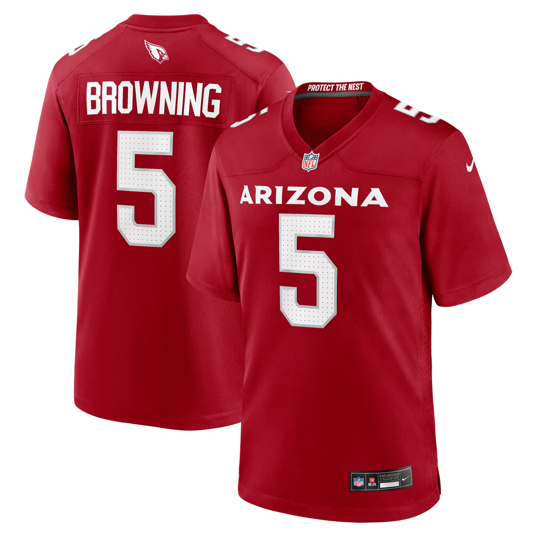 Arizona Cardinals Baron Browning Nike Cardinal Team Game Jersey - product image 1