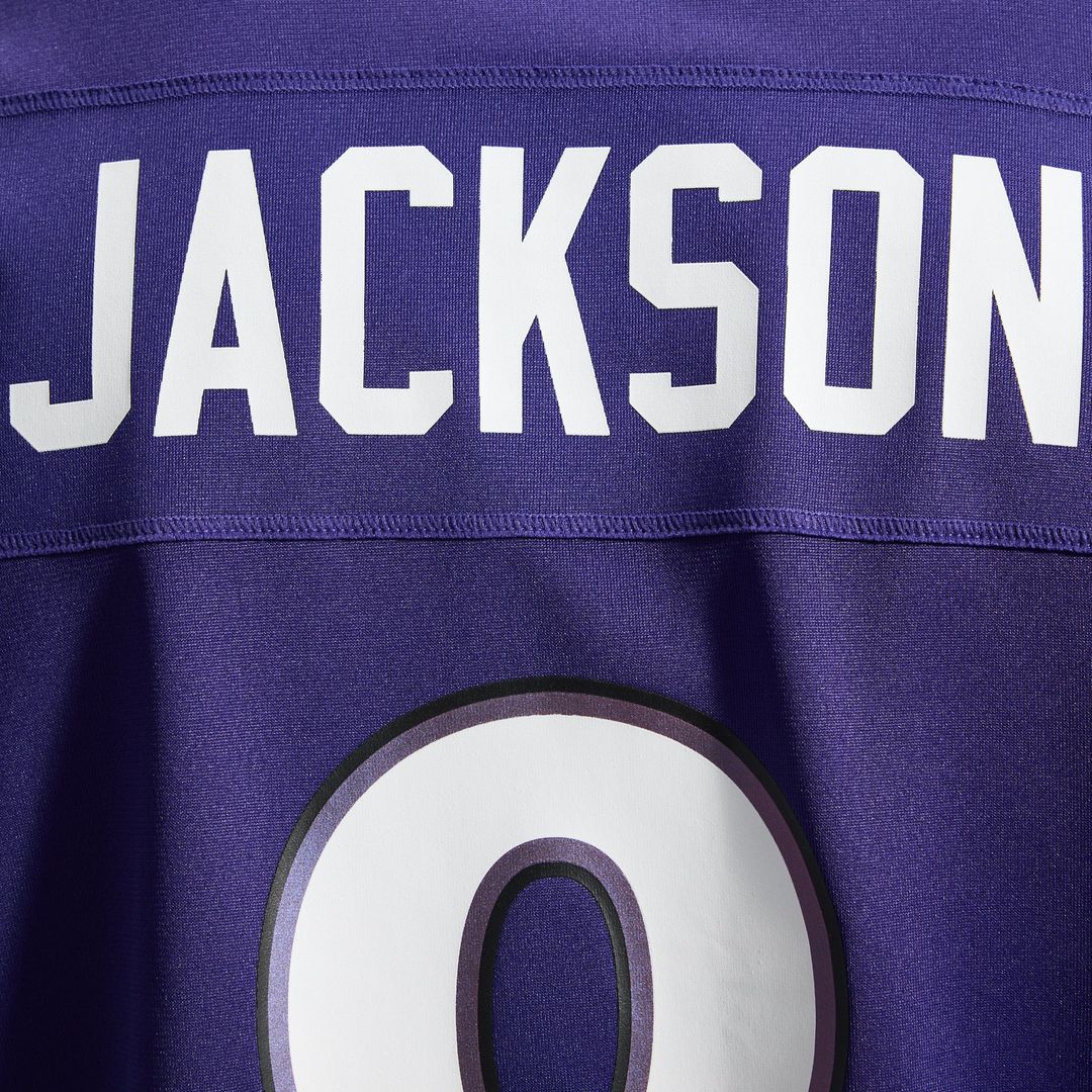 Baltimore Ravens Lamar Jackson Nike Purple Team Game Jersey - product image 12