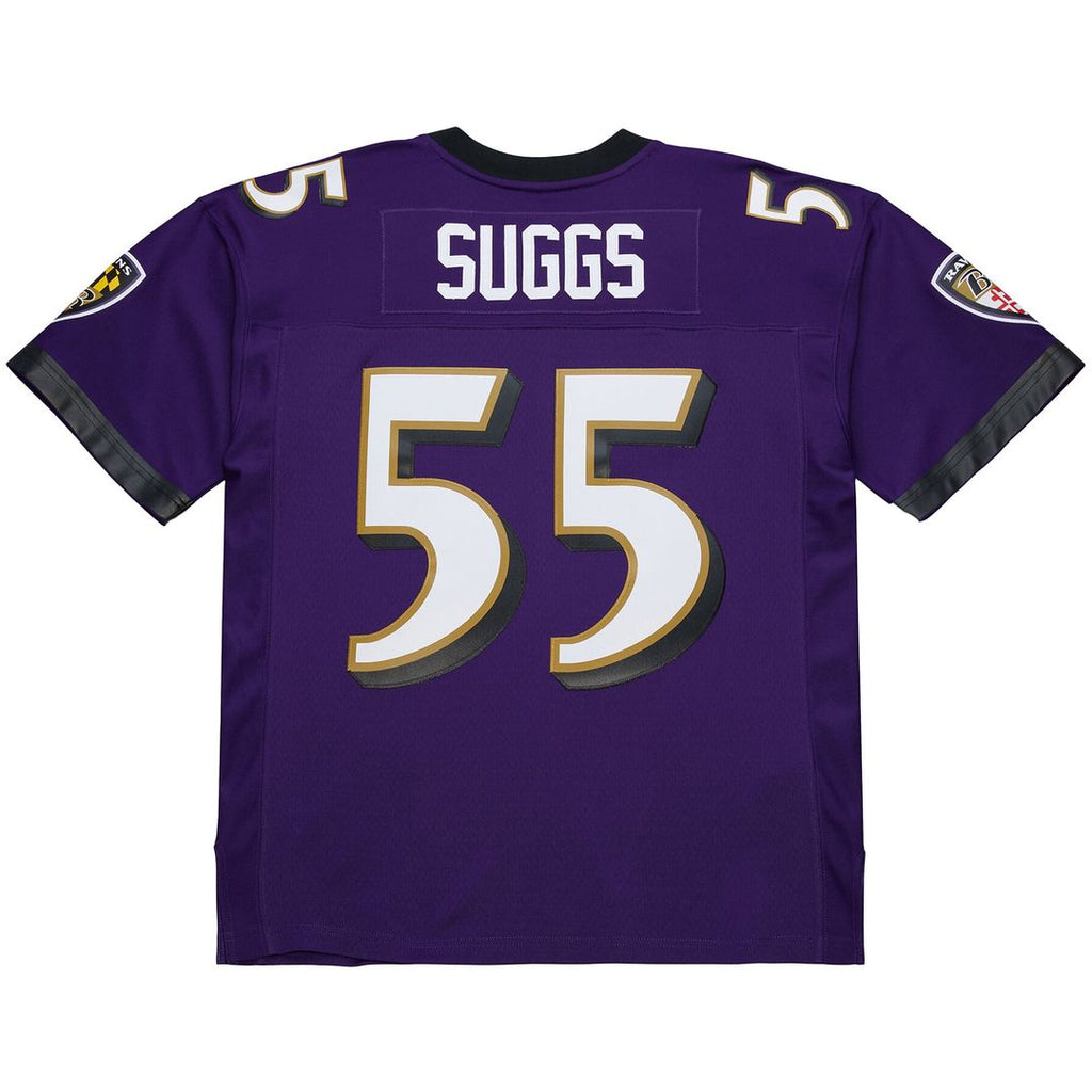 Baltimore Ravens Terrell Suggs Mitchell & Ness Purple 2003 Legacy Replica Jersey - product image 3