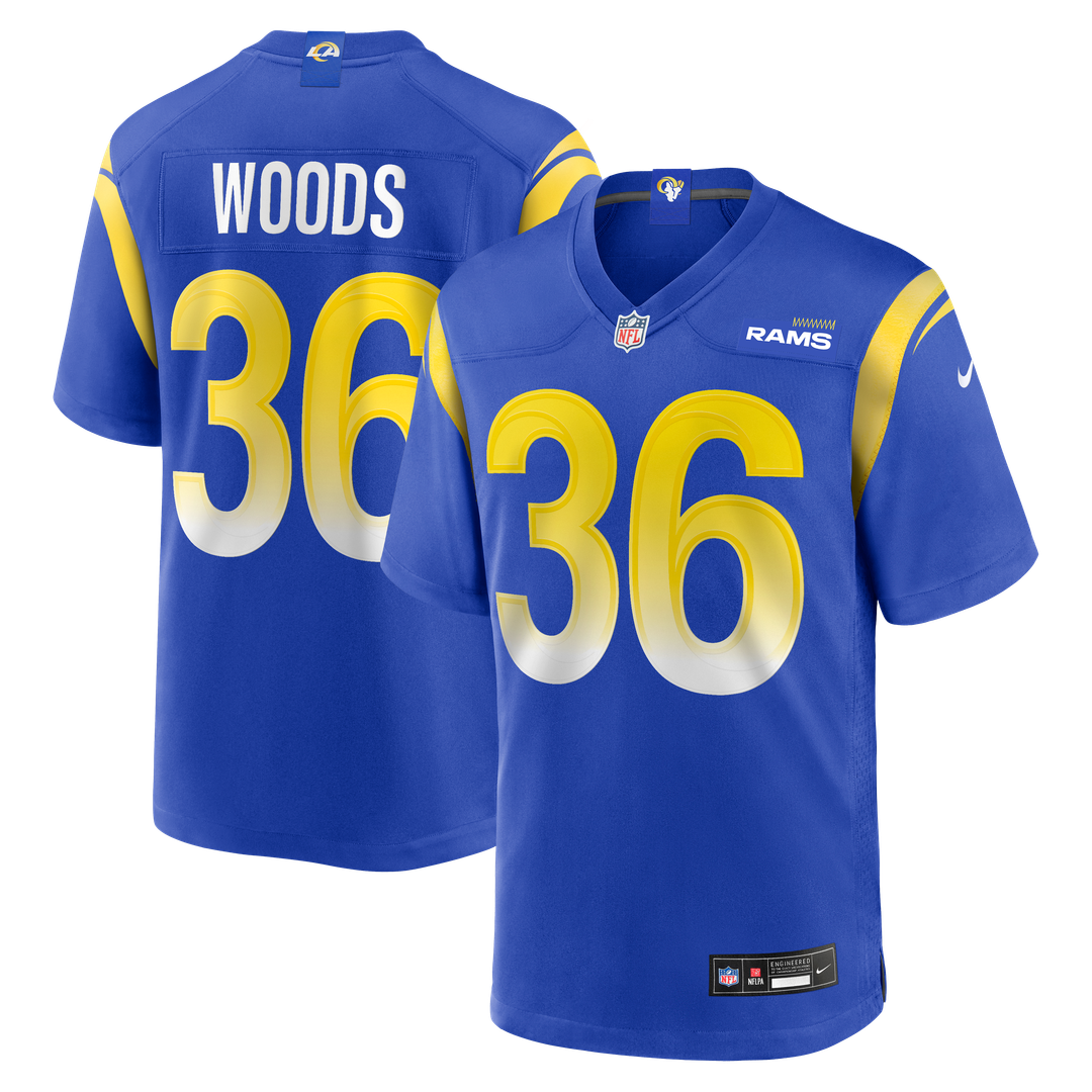 Los Angeles Rams Charles Woods Nike Royal Game Jersey - product image 1