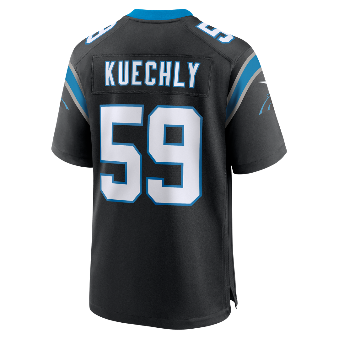 Carolina Panthers Luke Kuechly Nike Black Team Game Jersey - product image 3